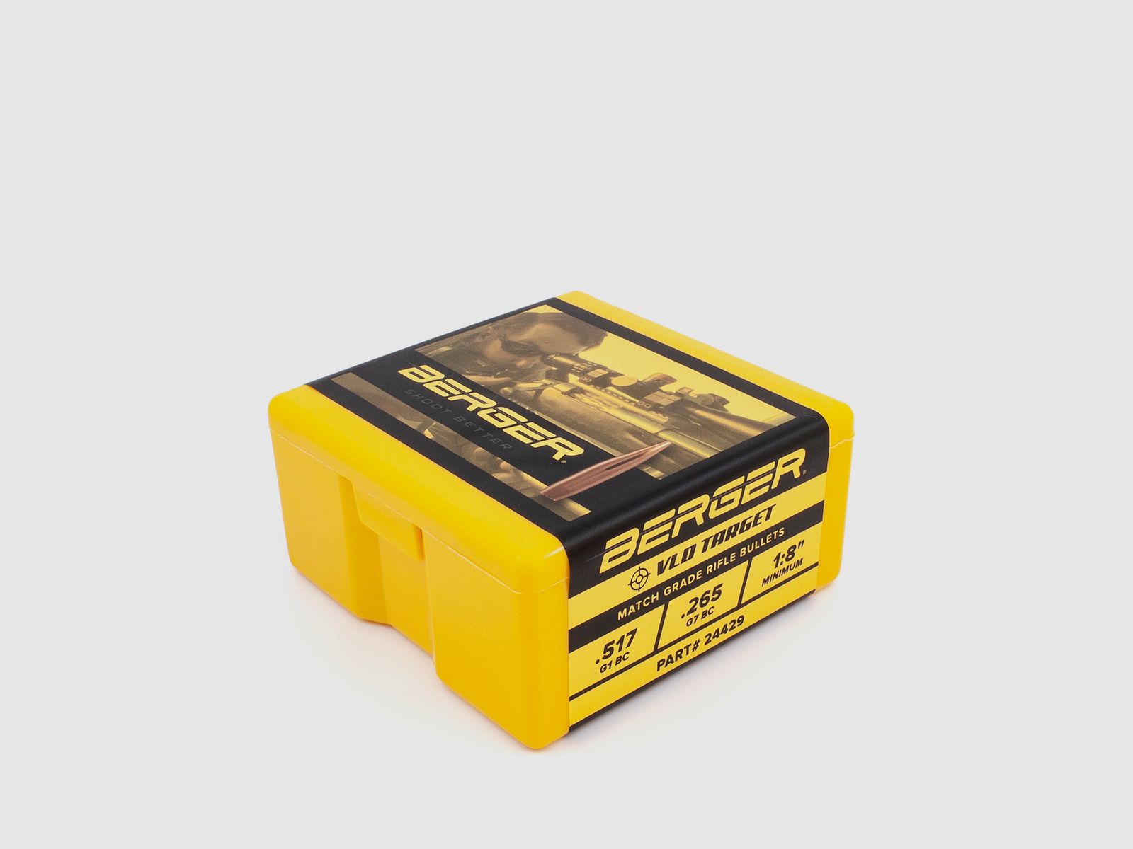 Berger Geschoss 6mm/.243 VLD Target 105GR 100 Stück