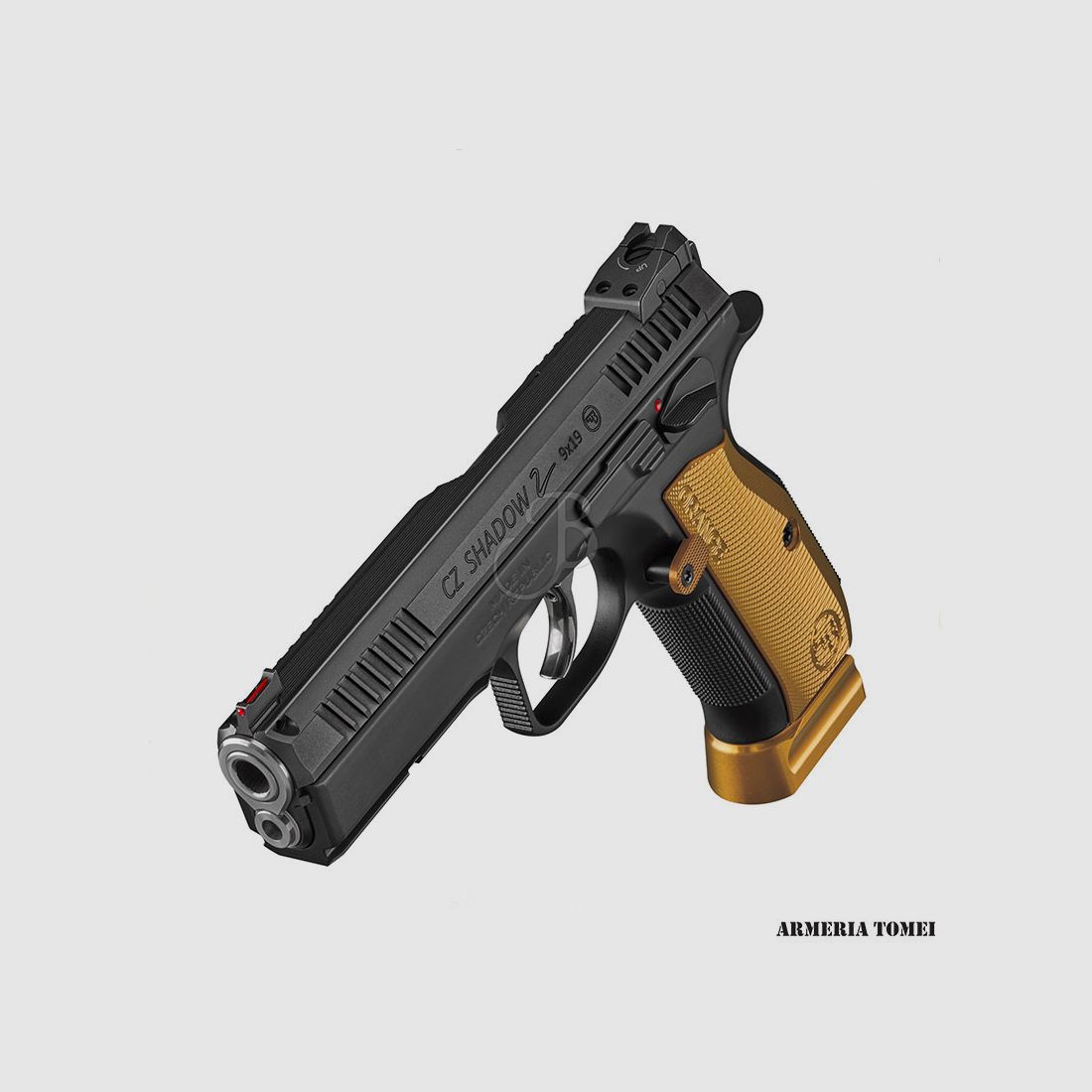 PISTOL – CZ SEMIAUTO MOD.SHADOW2 CAL.9X21 ORANGE +2C, image 4 of 4