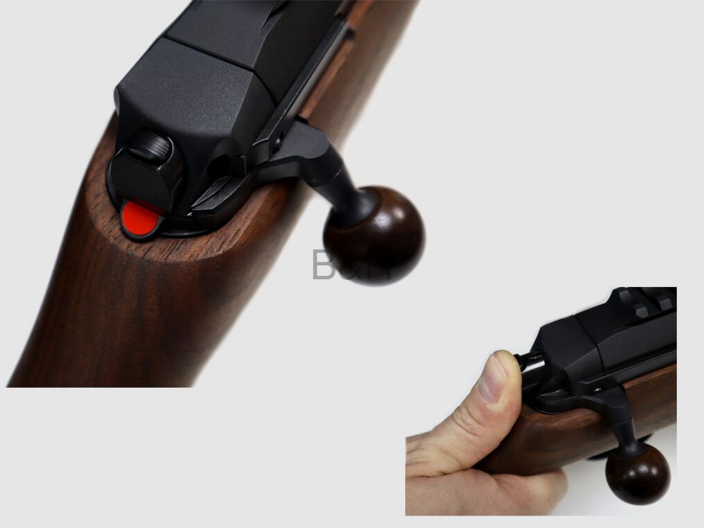 Steel Action	 Hunting Short HS LL 450mm / 45cm Geradezug-Repetierbüchse