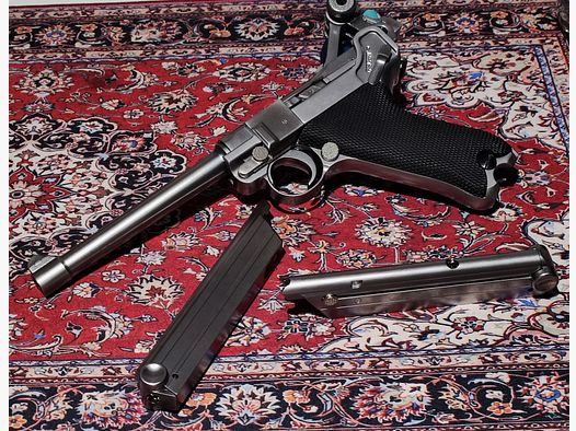 Wei ETech P08 Full Metal GBB 6 - Pollici Versione Finitura Cromo