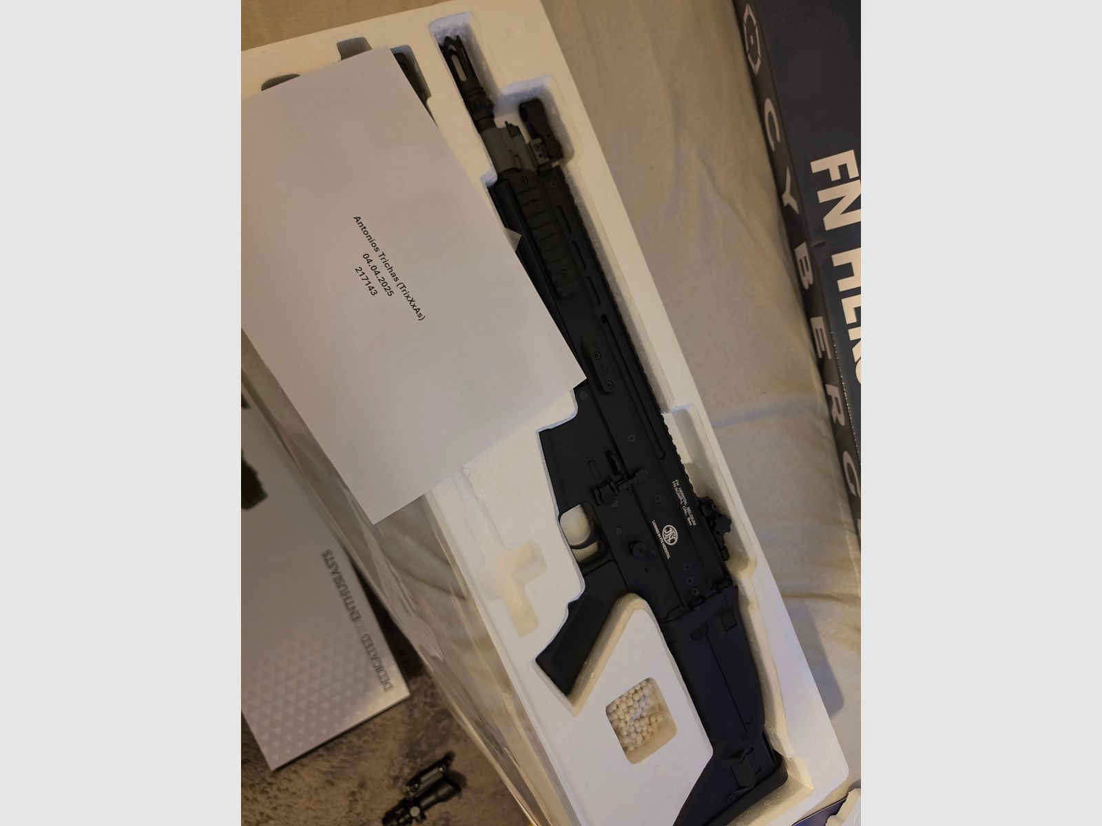 Begadi MK16 Sport (FN SCAR-L) Metall S-AEG – FN Lizenz – Reddot im ACOG-Style & Garantie