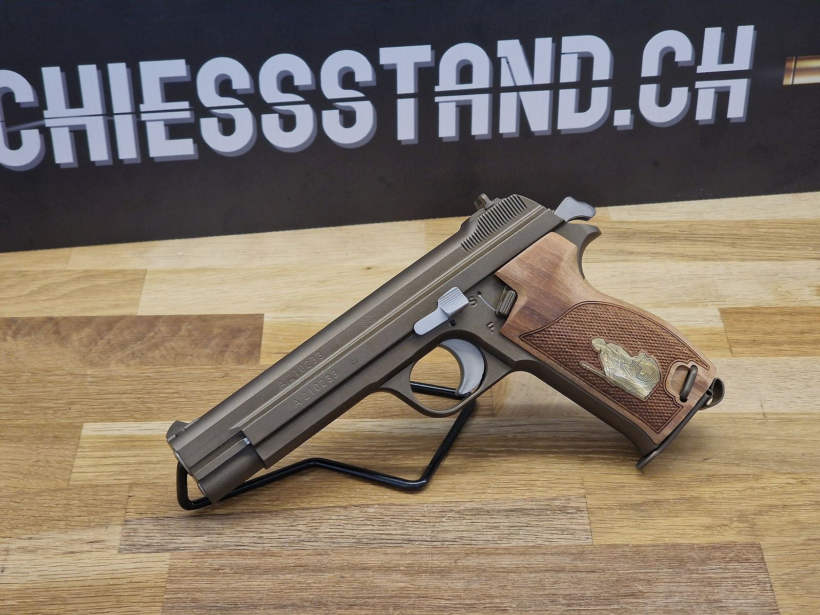 SIG – Pistola / P210 / 9mm / Midnight Bronze, imagen 3 de 4