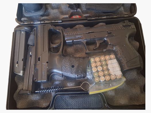 Walther P22 XXL Ensemble Complet + PG5 + Étui + Couteau – AUJOURD'HUI FIN - 20 heures