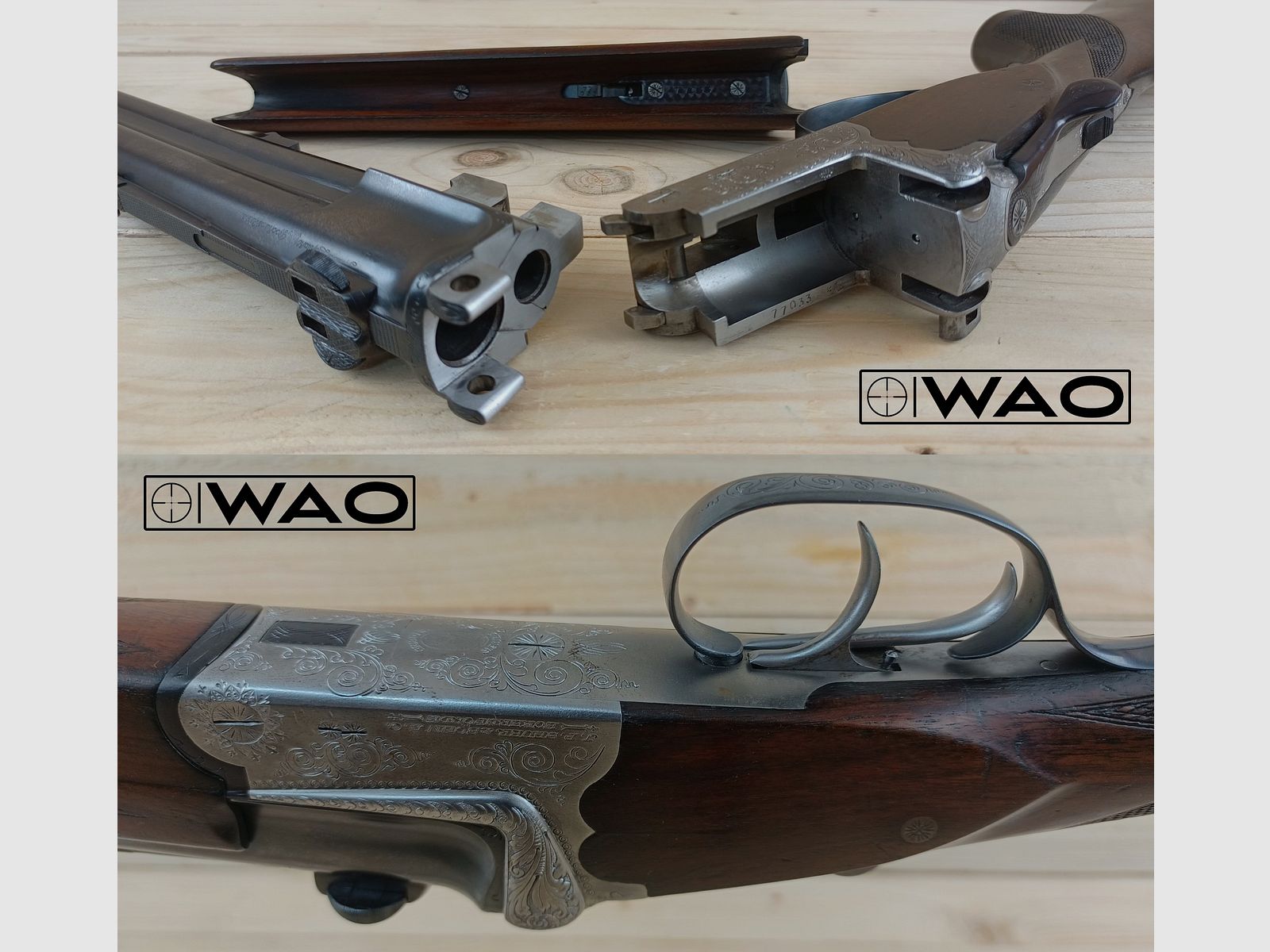 Sauer & Sohn BBF 54, Sauer 54, cal. 7x57R, 16/70 *incluso Optolyth Optik*