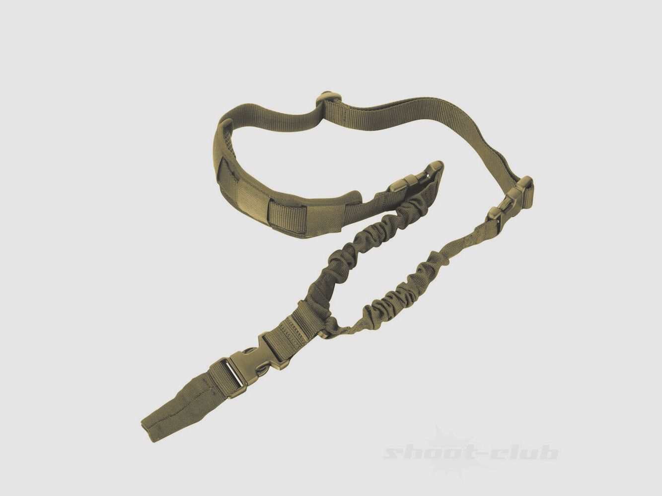 CYTAC Single Point Sling z Hakiem OD-Zielony