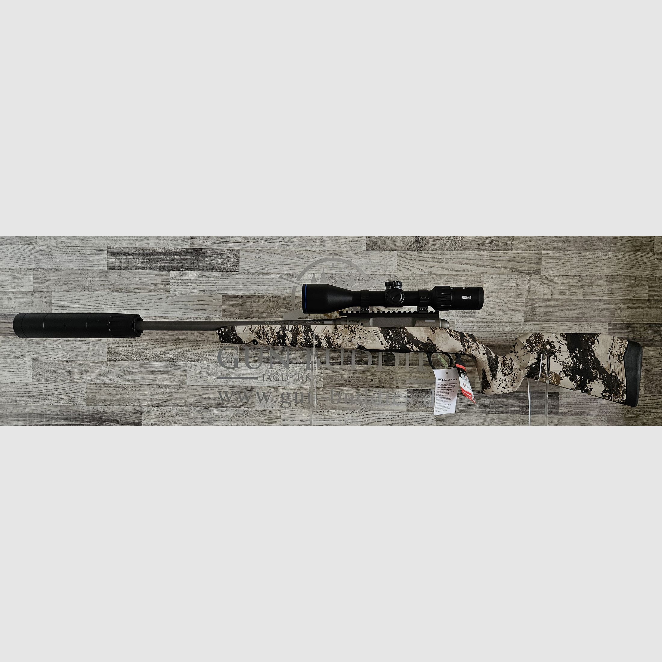 Repeater rifle Savage AXIS II PRO Western .22-250Rem - Complete set - New merchandise from specialist trade