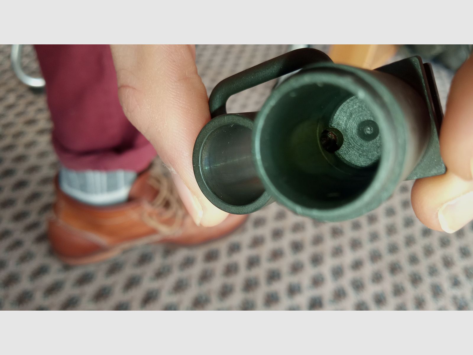 Unmontierter AK Combo Kornträger / Gasblock -> Perfekt für Zastava Iraqi Tabuk Build (Galil RK62 Vektor R4 R5 und Klone)