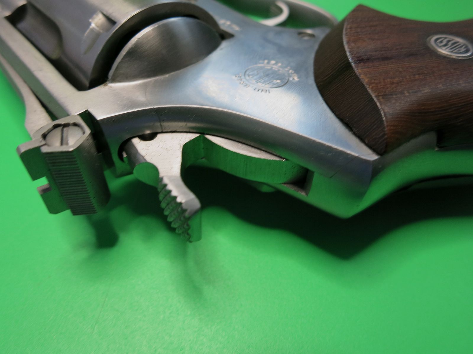 Rossi Interarms Edelstahl Revolver M851, .38 Special, 6 Schuss, DA/SA, Amadeo-Rossi M-851, Fallenjagd #17