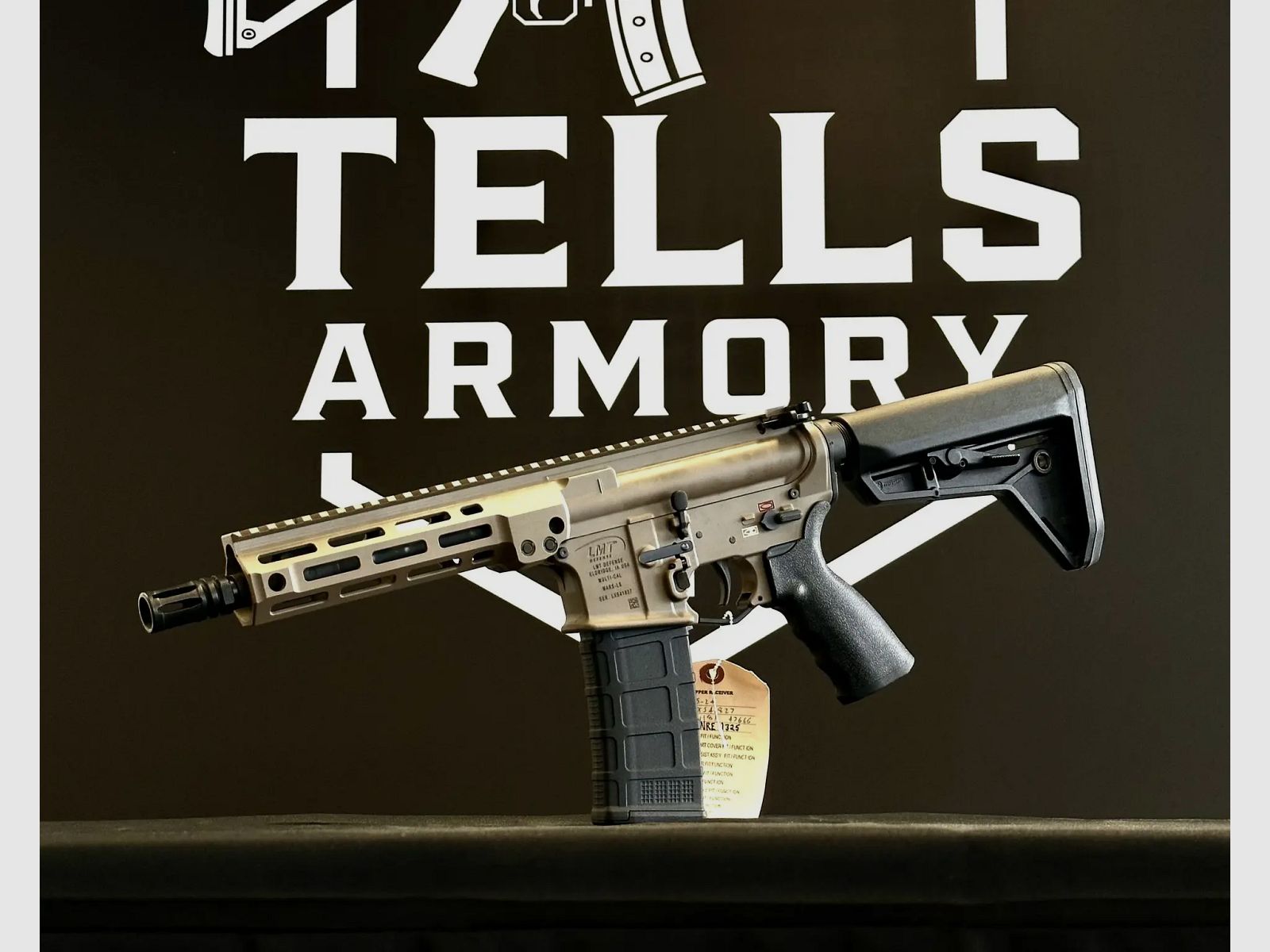 LMT DEFENSE, MLC 5.56 MARS 8 Inch, LONDON POLICE fucile di riferimento - FDE, immagine 4 di 5