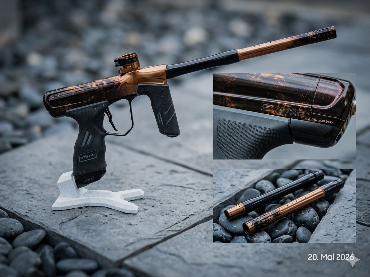 DYE DSR+ PGA Blackout Copper Polished – Absoluter Neuzustand (Nur 2x gespielt!)