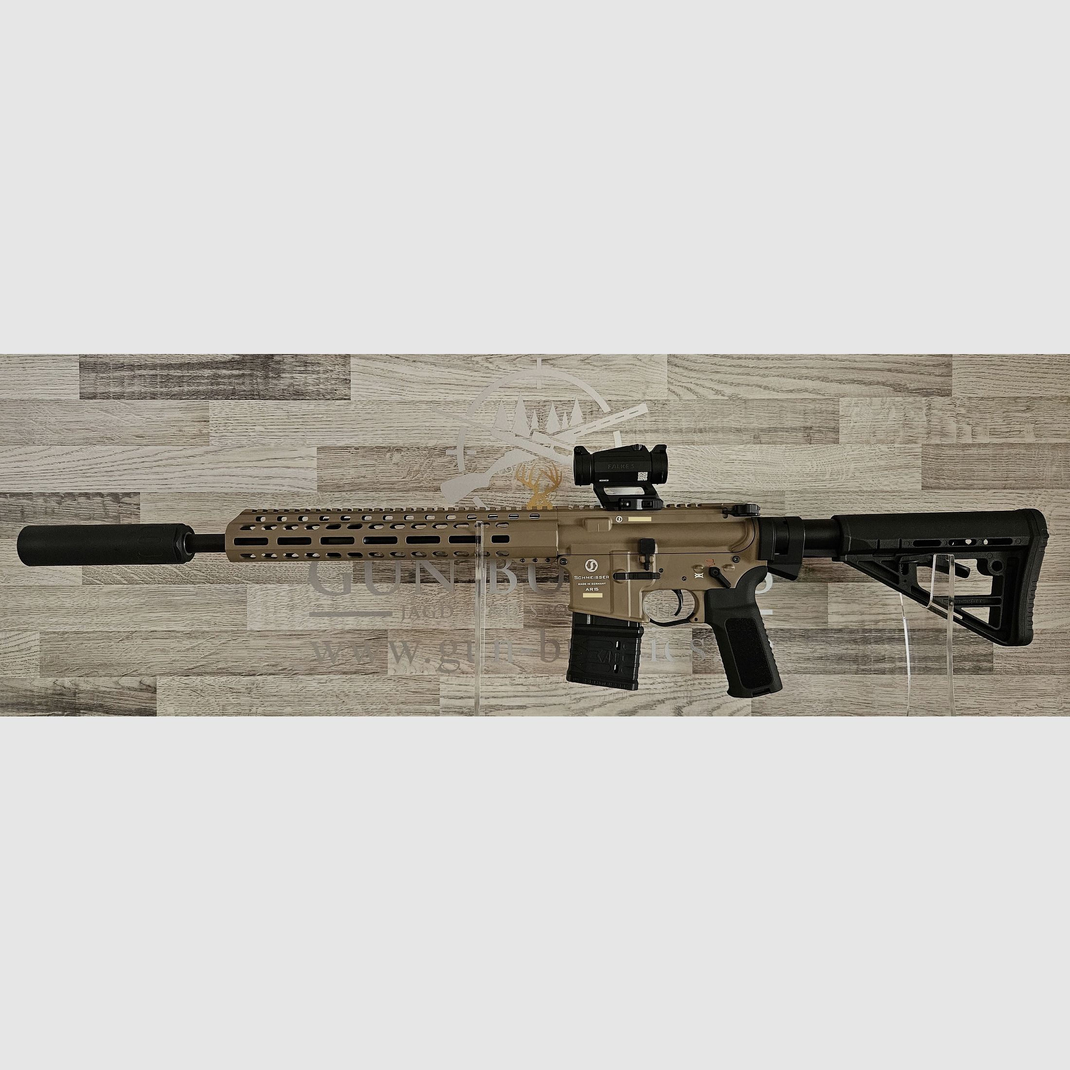 Schmeisser AR-15 M4FL FDE 14.5" cal. .223Rem. - Complete set - New merchandise from specialist trade