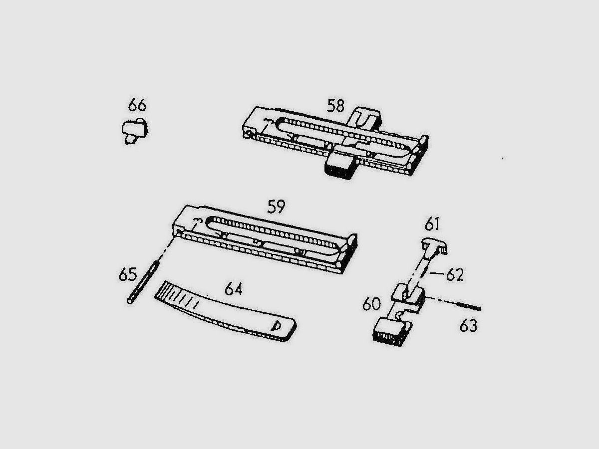 Visée à ressort n° 64 M96