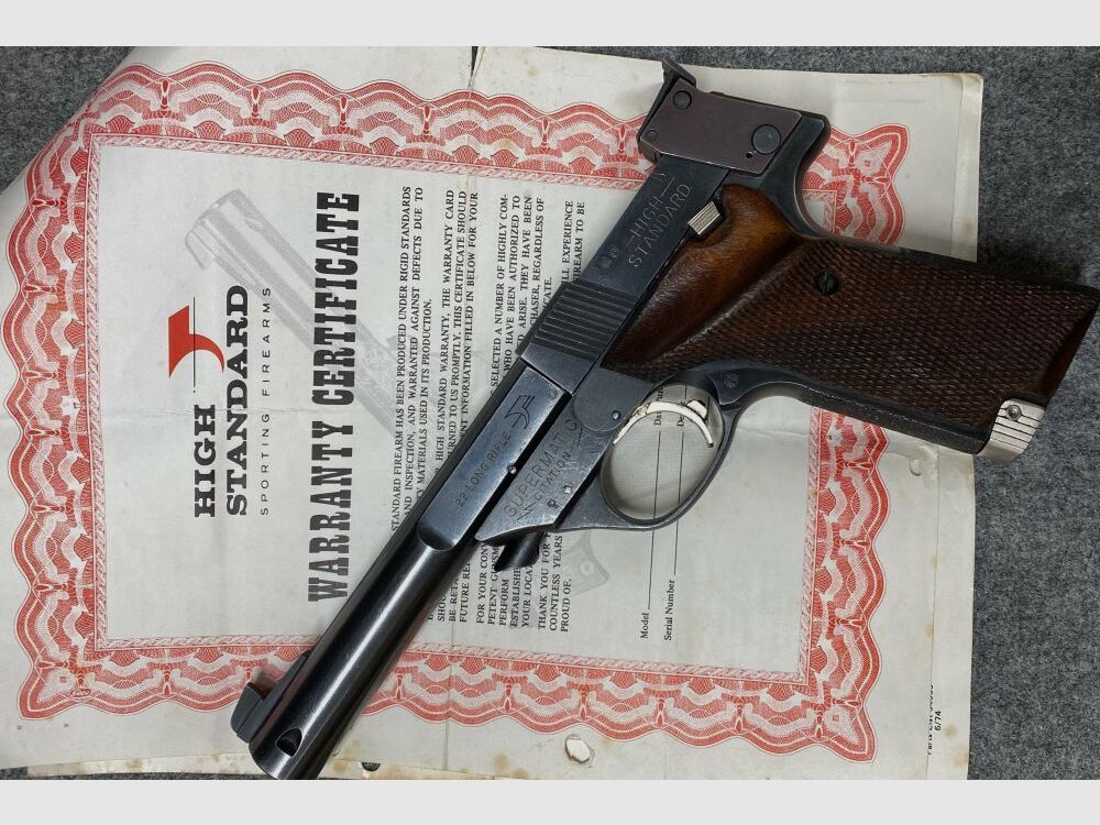 High Standard Match .22lr