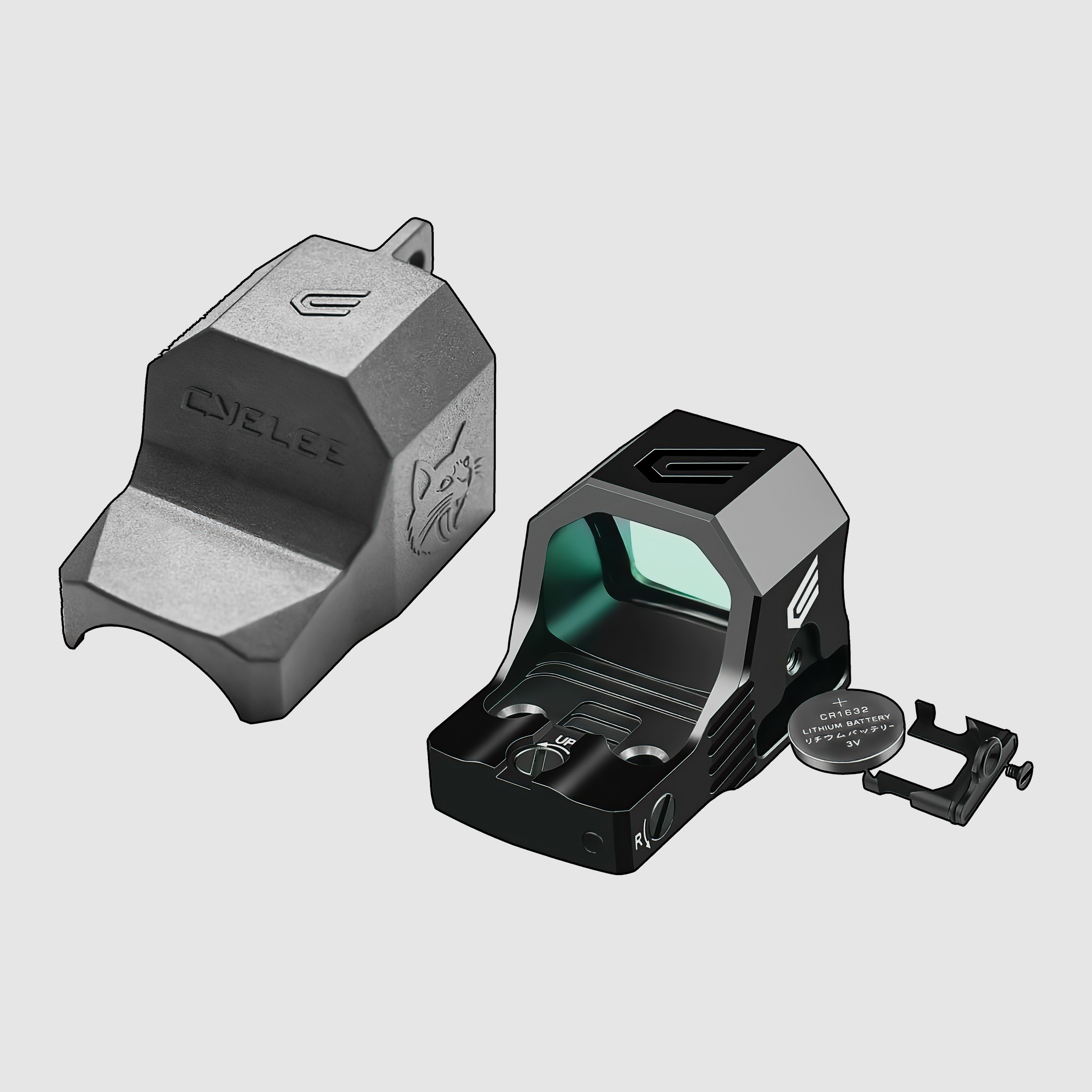 Mirino Punto Verde Cyelee CAT G-PRO 3 MOA (RMSc), immagine 3 di 7