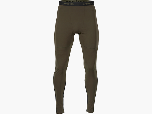 Podgrzewane kalesony Harkila HEAT Long Johns willow green/black (200103125)