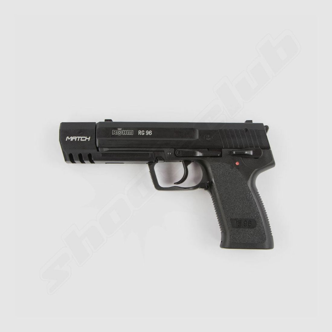 Röhm RG 96 MATCH brüniert 9 mm P.A.K. Platzpatronen-Set, Bild 4 von 4