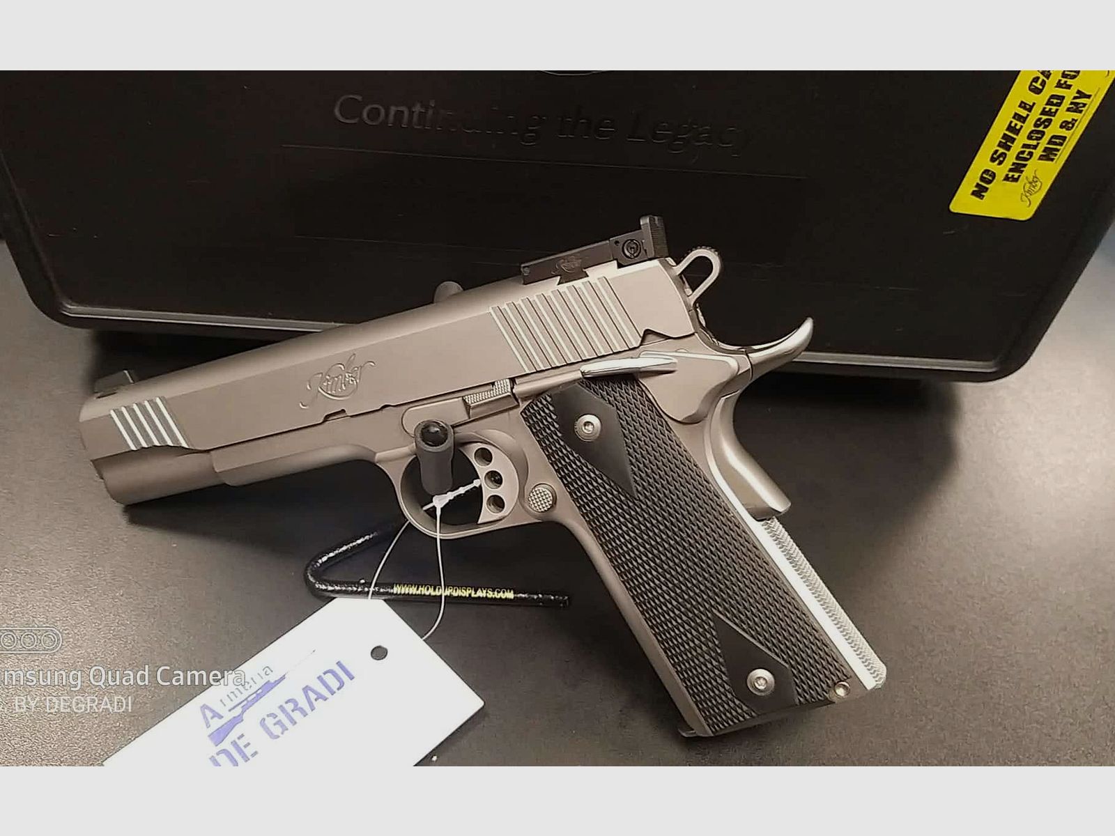 KIMBER STAINLESS TARGET II KALIBER 45 ACP, zdjęcie 4 z 4