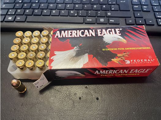 5x50 Federal Patronen .45 ACP, 230 Grain