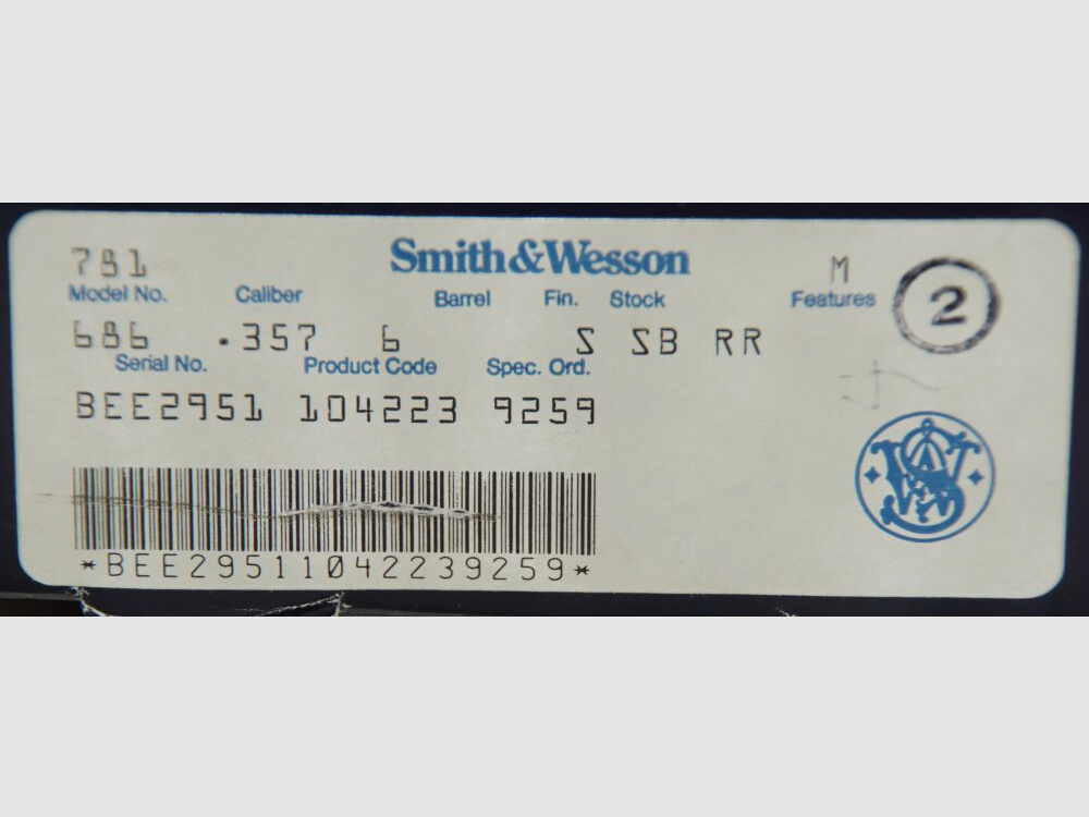 Smith & Wesson 686 .357Mag