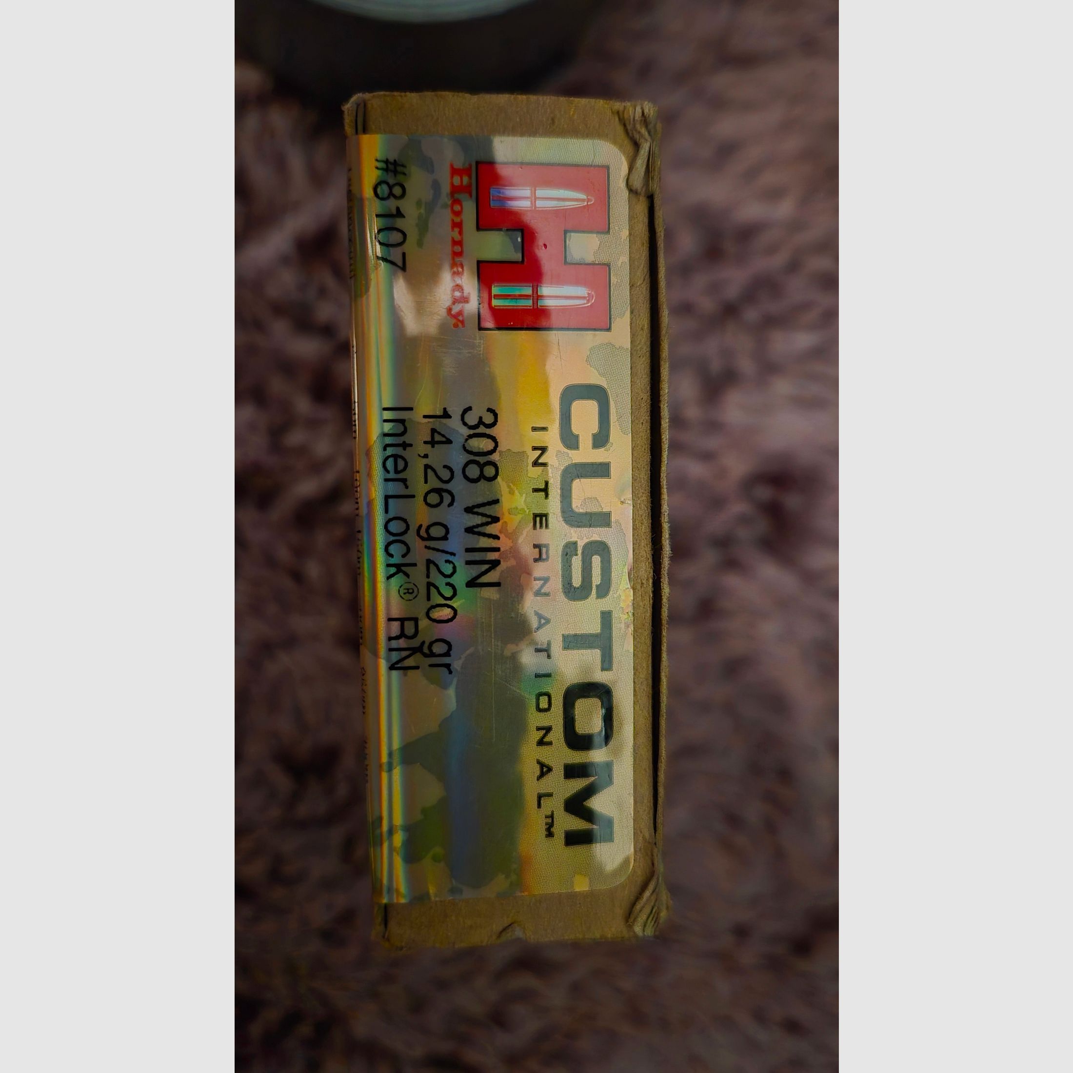 Hornady Custom International 308 220 grs 14,3 gramm 
