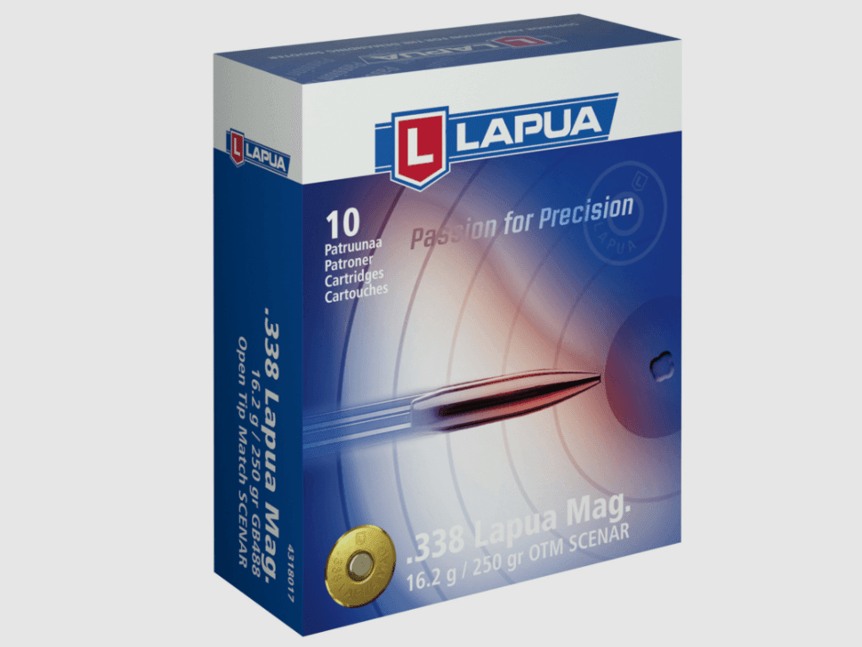 Lapua .338 LapuaMag Scenar 250 gr. - 10 Stk.