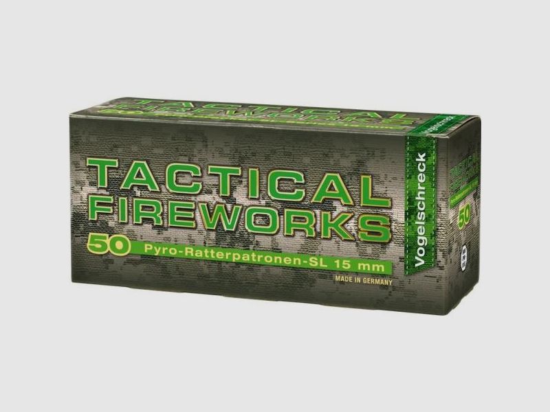UMAREX Signaleffekte f. SRS-Waffen Ratterpatrone (Knatter) 50 Pyros Tactical Fireworks