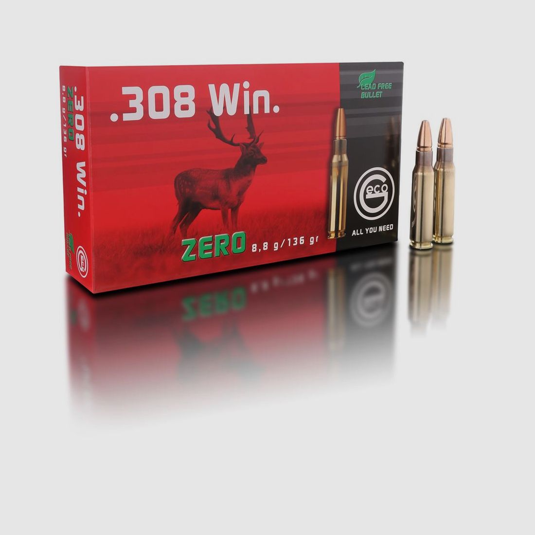 Geco .308Win Zero 8,8g - 136gr