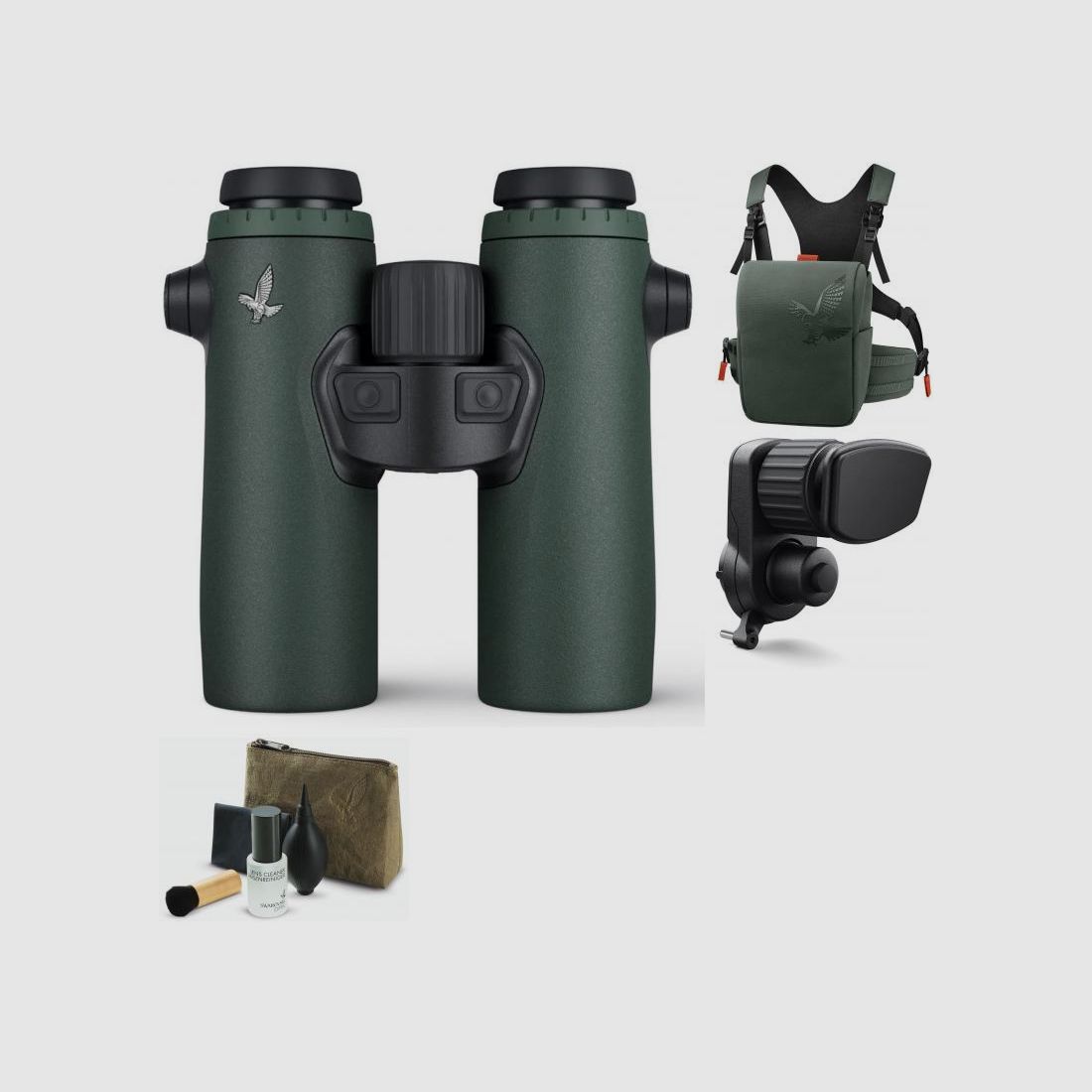 SWAROVSKI OPTIK Swarovski EL Range 10x32 mit FRR Stirnstütze 32 Basispaket Bergjagd