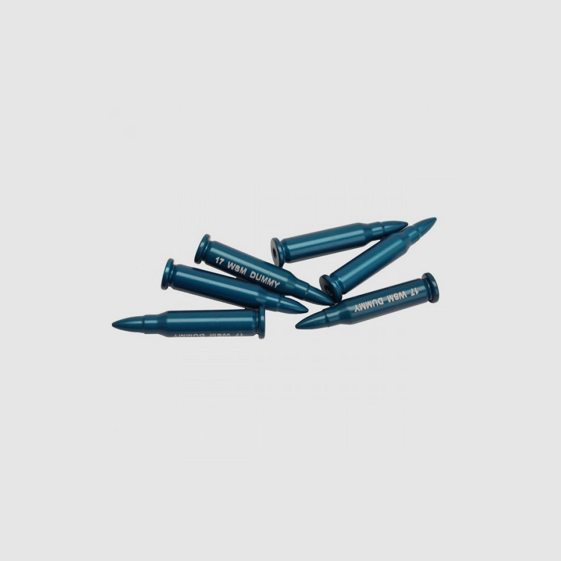A-Zoom Pufferpatrone Aluminium eloxiert .17 WSM 6er Pack