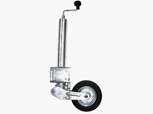 Automatic support wheel