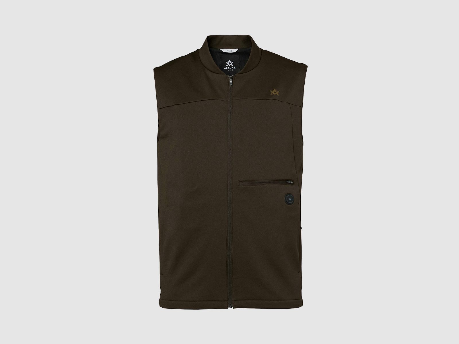 Alaska 1795 Heat System Hunter Heizweste Solid Brown 3XL