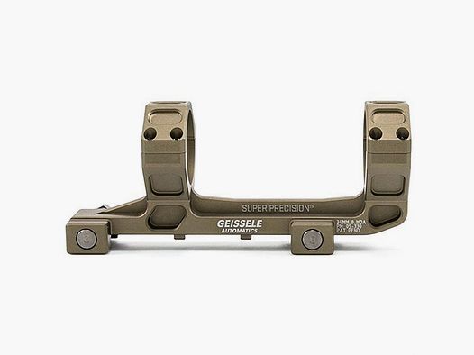 GEISSELE AUTOMATICS AR-15 MOUNTS GEISSELE AUTOMATICS 34MM 0 MOA 1.54″ SUPER PRECISION MOUNT, DDC