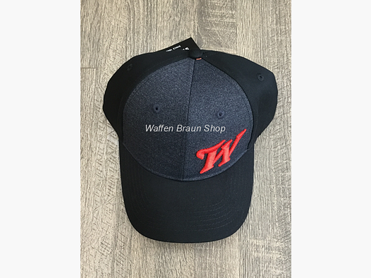 Winchester cap W M.O.A. Black, one size.