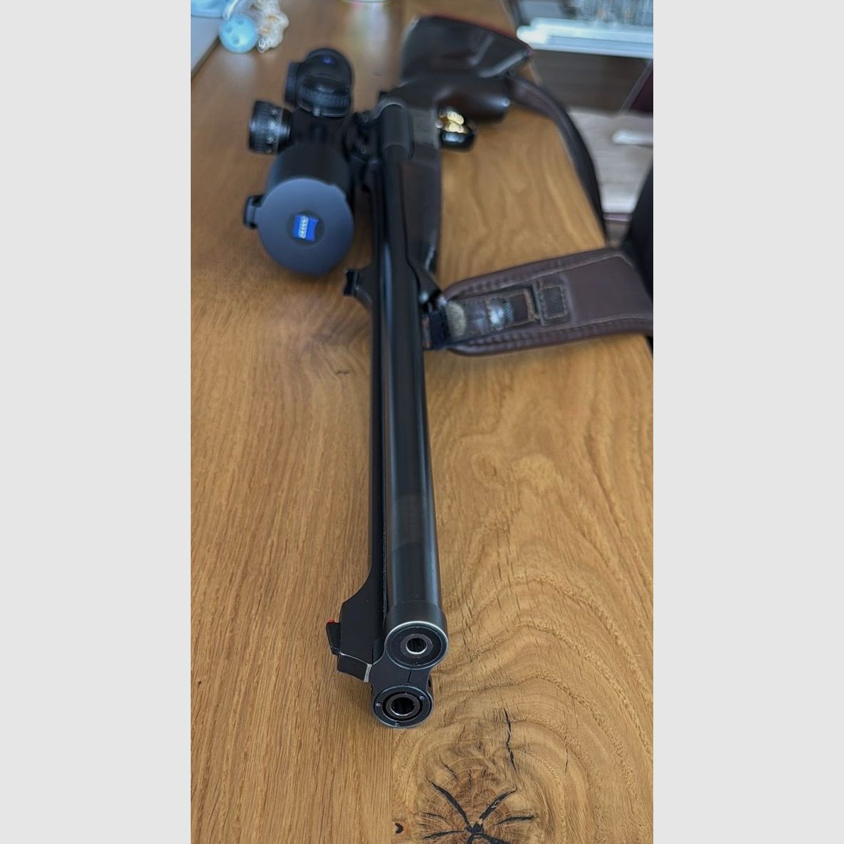 Package: Blaser S2 luxury double rifle, mountain stock, rifle shotgun .30R Blaser & .243; 243 & 20/76