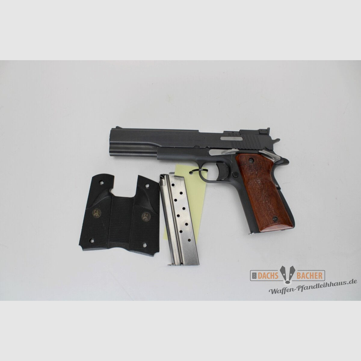 Pistole Peters Stahl Omega Match 6\" Kal. 9mm Luger