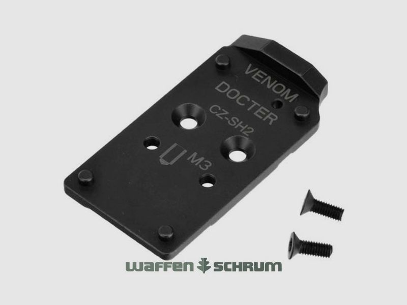 CZ Adapterplatte für Docter / Vortex / Venom passend für Shadaow 2 OR