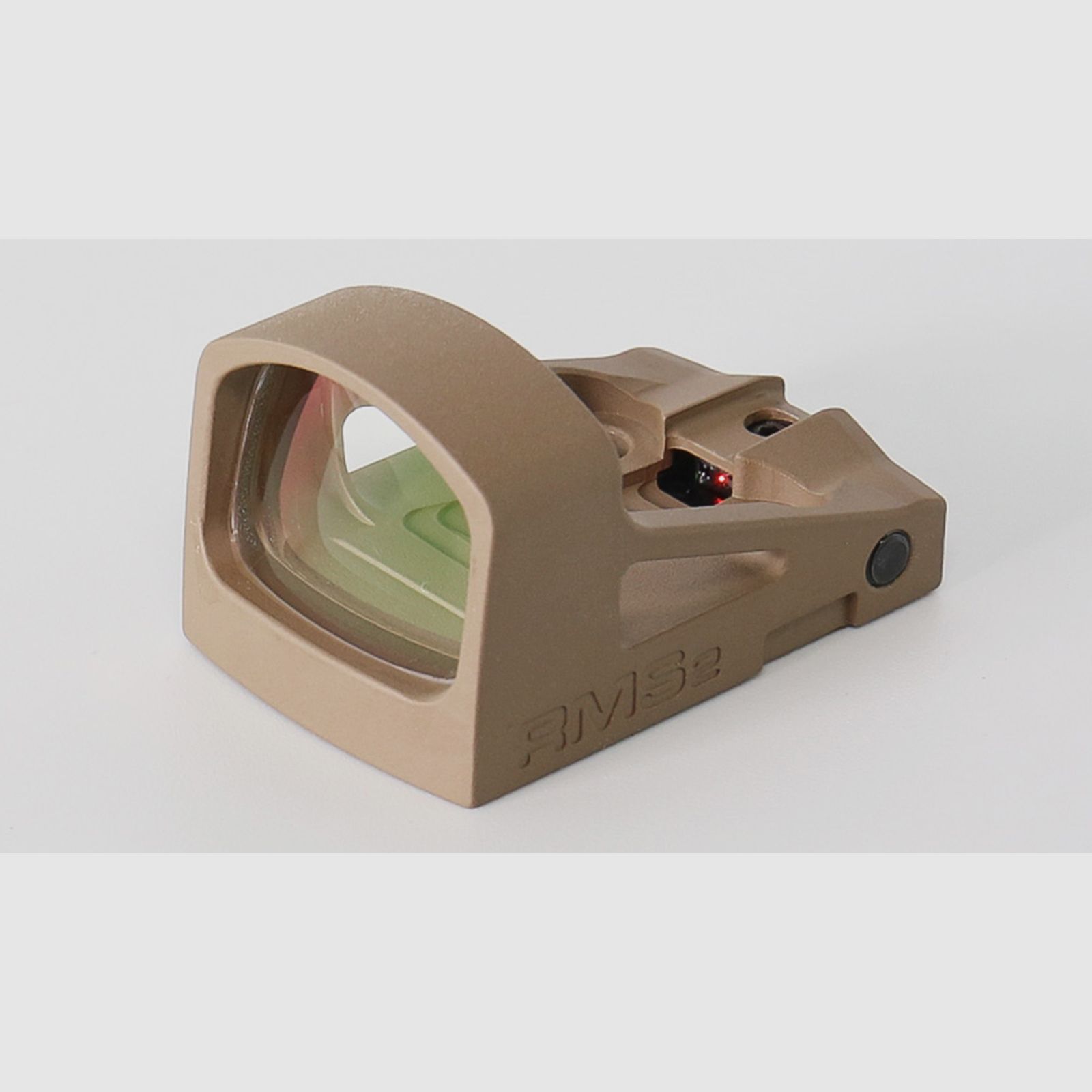 SHIELD Reflex Mini Sight 2.0 (RMS2) Rotpunktvisier – 4 MOA – FDE, Bild 3 von 3