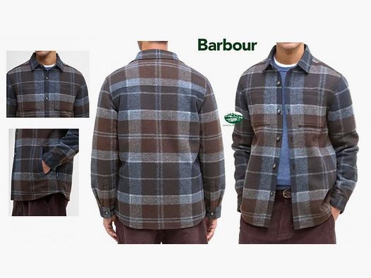 BARBOUR Overshirt Chapter a quadri
