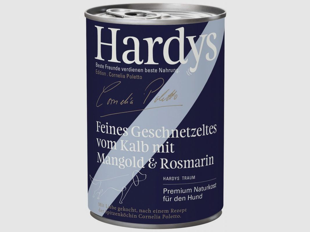 Hardys Manufraktur Ed. Cornelia Poletto Feines Geschnetzltes vom Kalb mit Mangold 400g