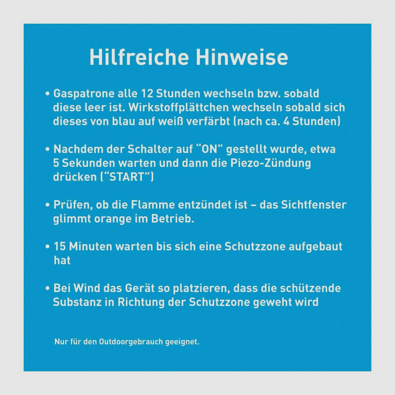 THERMACELL 920103 Mückenabwehr Handgerät MR-300 weiß