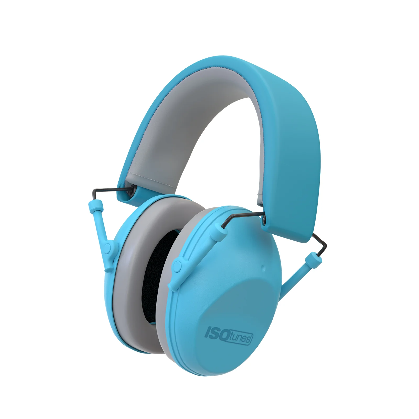 ISOtunes Junior Defender EN 352 Kinder-Kapselgehörschutz Blau SNR 27 dB IT-96-KB, Bild 10 von 14