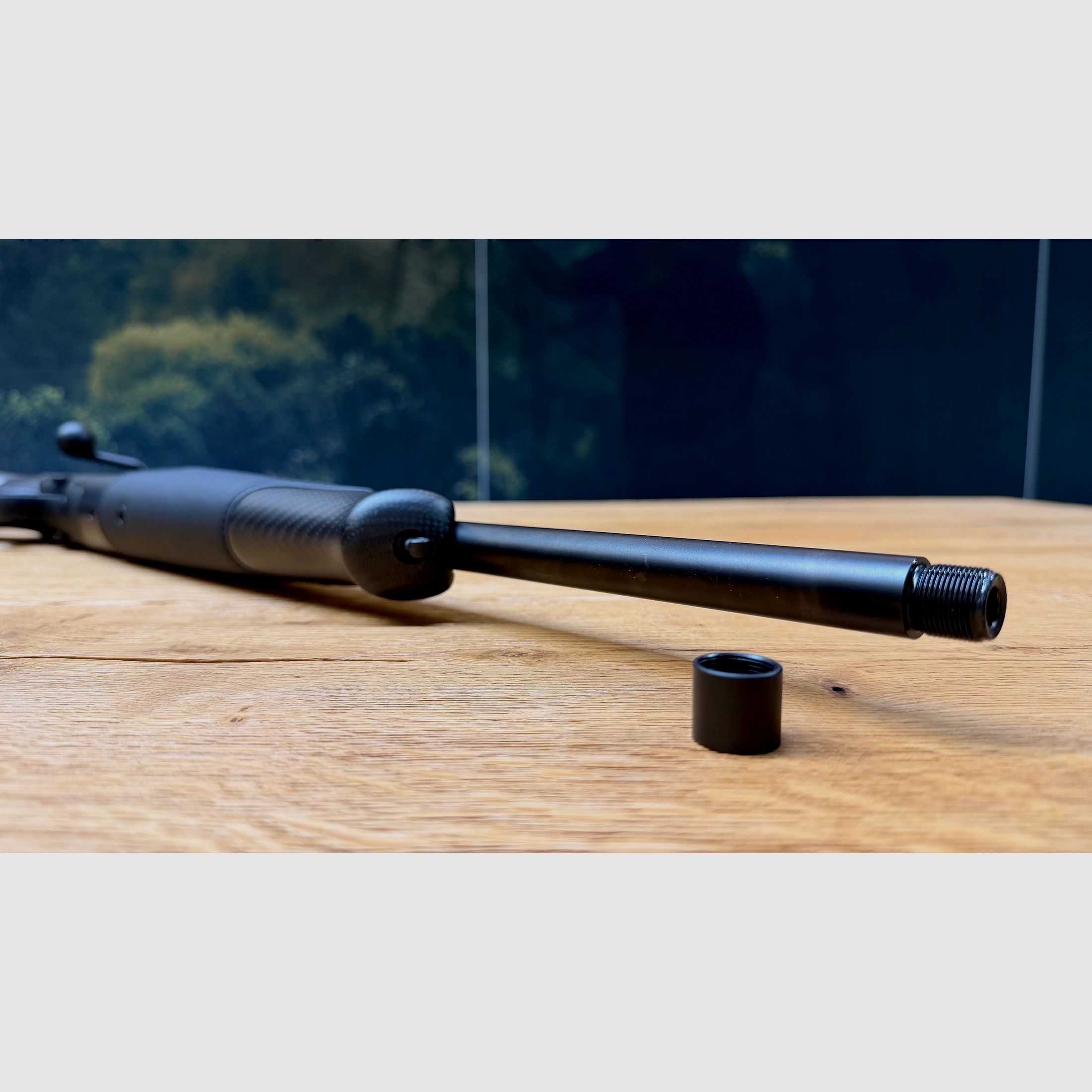 Blaser R8 Ultimate Carbon Leder Komplettwaffe / Kaliber wählbar / Logo silber / Standard Ausführung