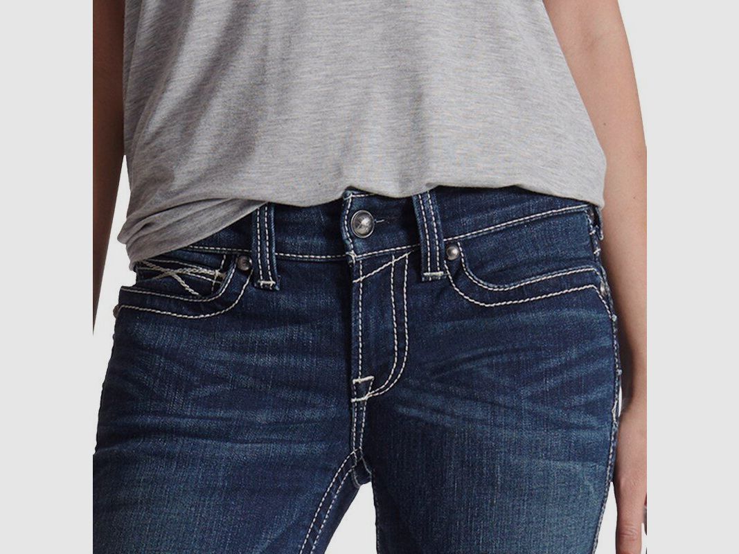 Ariat Damen Jeans R.E.A.L. Icon Stackable