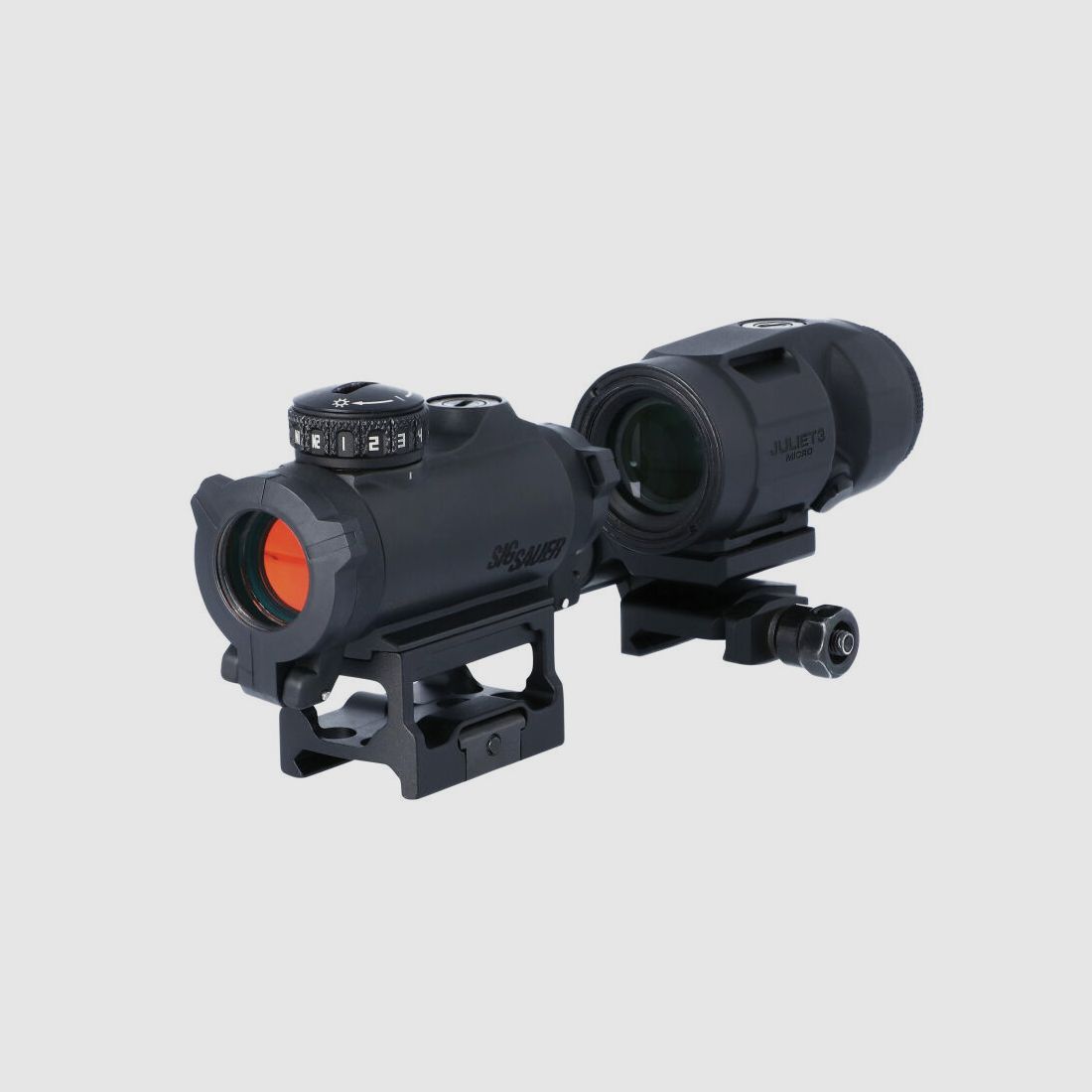 SIG SAUER	 Romeo MSR 1x20 red dot + Juliet3-Micro 3x22 Magnifier