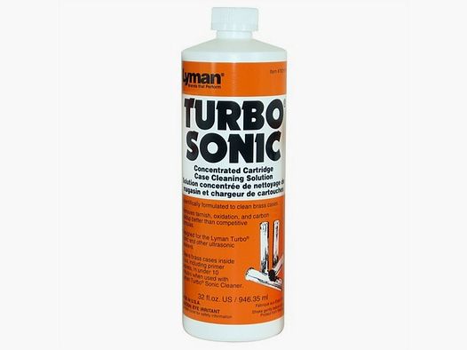 LYMAN Turbo Sonic solución de limpieza para vainas, 32 oz.