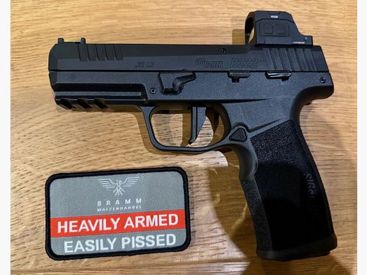 SIG SAUER P322 Schwarz HV mit Aimwin PE330