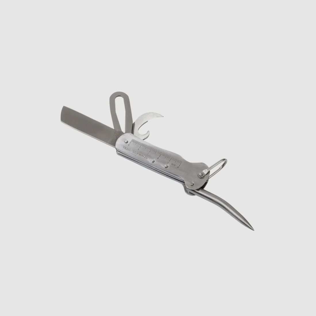 Seglermesser mit Marlspieker Chrom