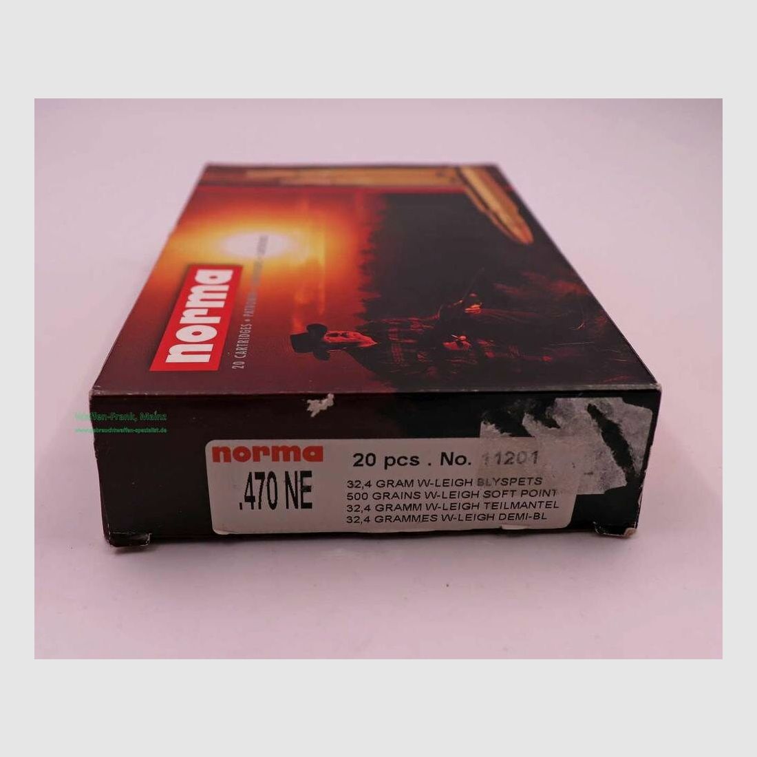 Norma cartridge cases