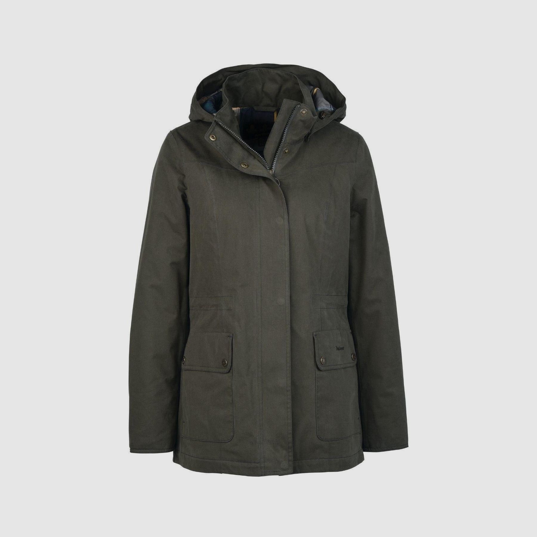 Barbour Buttercup Wasserdichte Jacke Olivgrün Damen