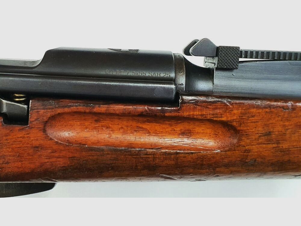 Waffenfabrik Bern Repetierbüchse Waffenfabrik Bern Schweizer K31 Kaliber 7,5x55swiss komplett nummerngleich + Bajonett